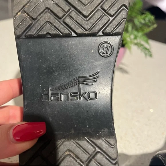 Dansko Sz 37 Clogs Non-Slip Nursing Shoes fits Women’s Sz 6.5-7 - Picture 10 of 16